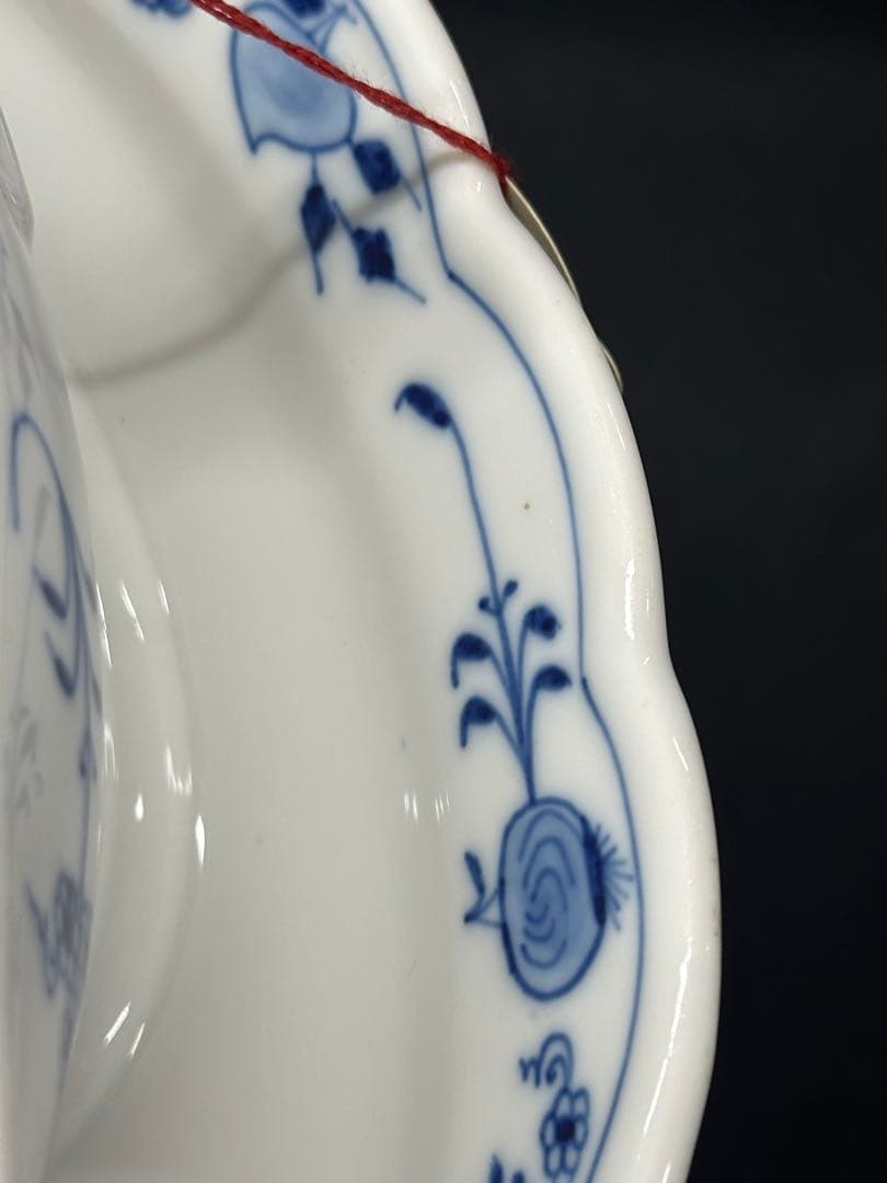 USED】meissen ブルーオニオン グレイビーボート ソーシエール - メルカリ