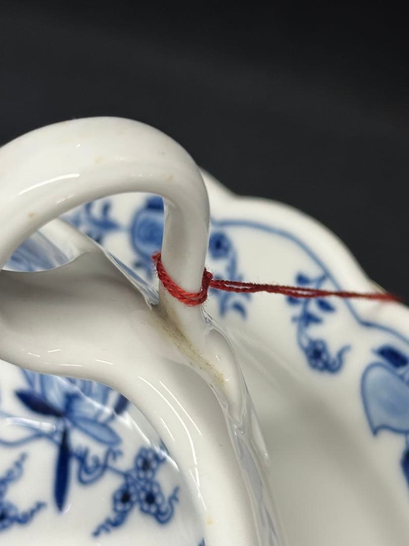 USED】meissen ブルーオニオン グレイビーボート ソーシエール - メルカリ