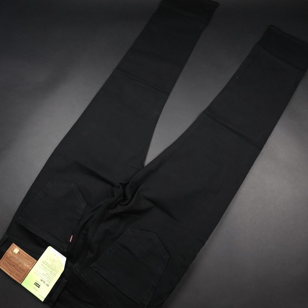 Levi's 511 SLIM ブラックデニム W32 L32　赤西仁さん着用