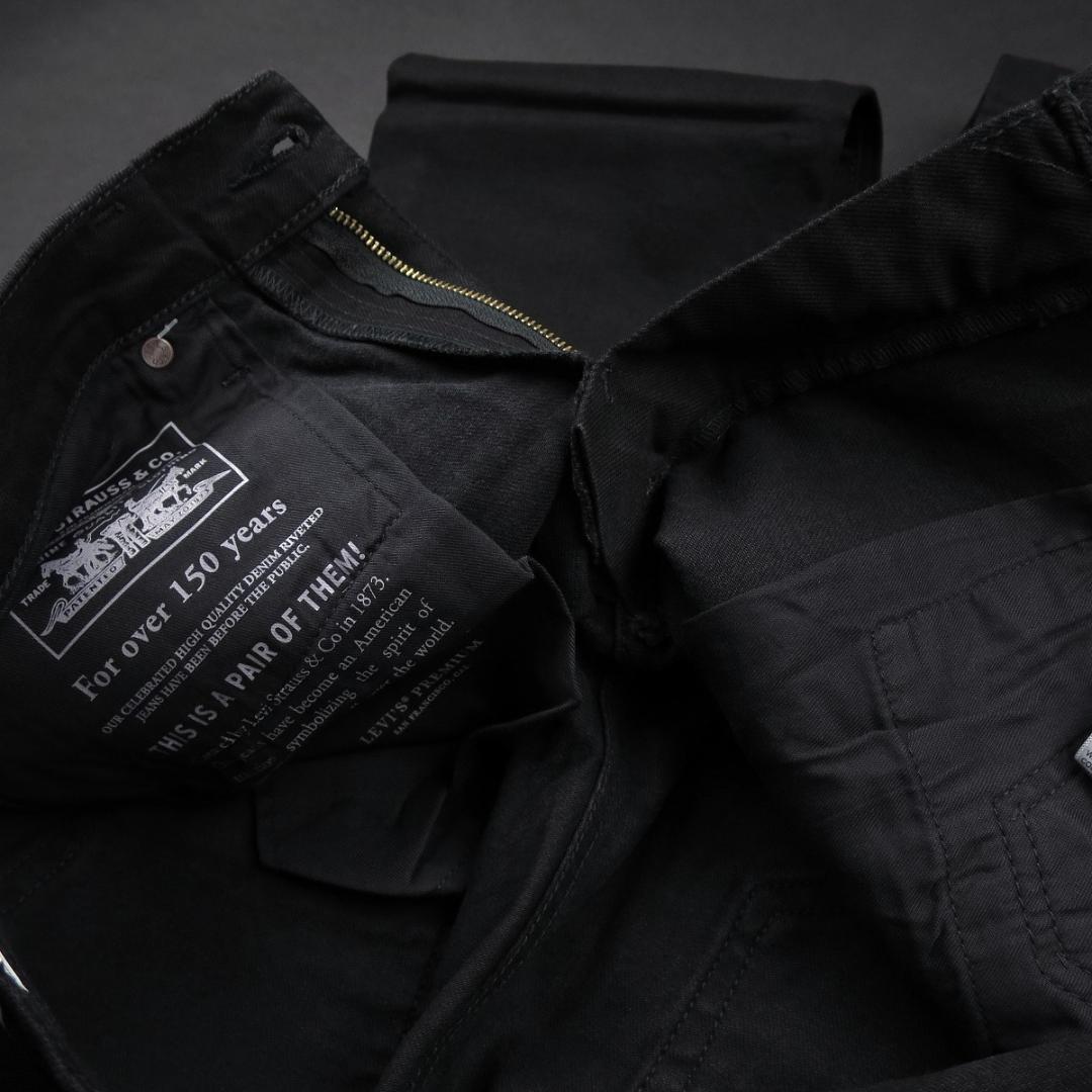 Levi's 511 SLIM ブラックデニム W32 L32　赤西仁さん着用
