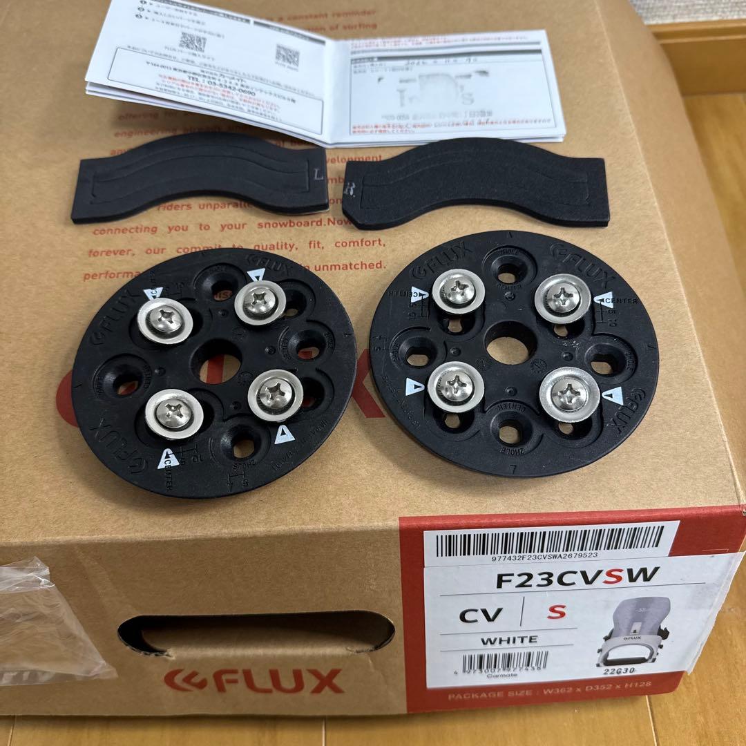 22-23 FLUX CV Sサイズ スノーボードビンディング