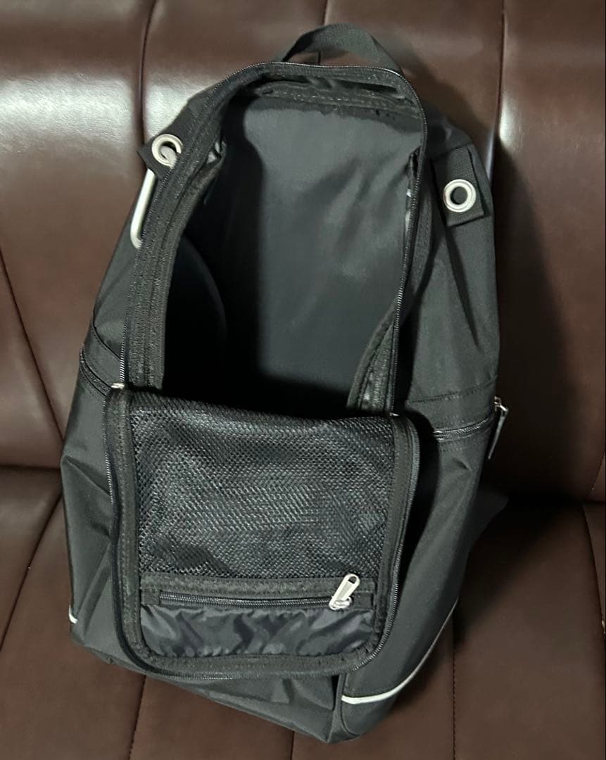 marimekko マリメッコバディBUDDY リュックブラック黒