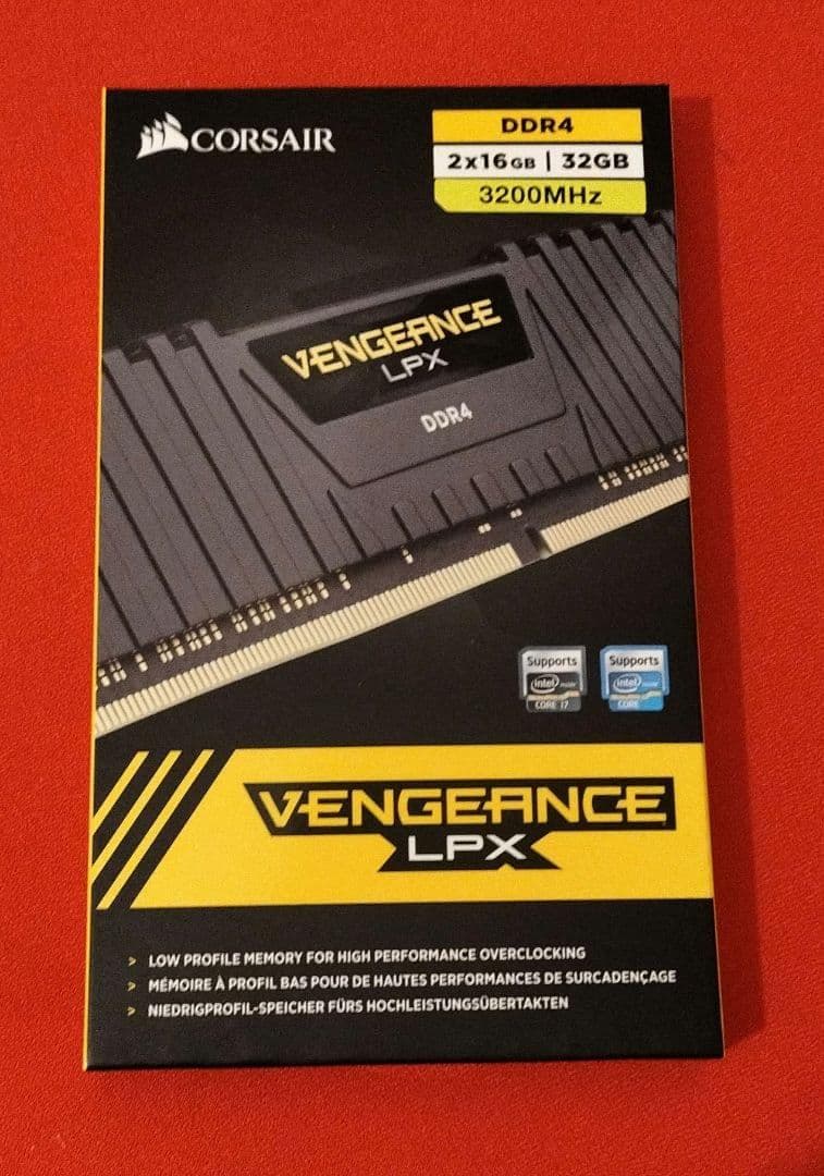 メモリー Corsair Vengeance LPX DDR4 32GB 3200MHz