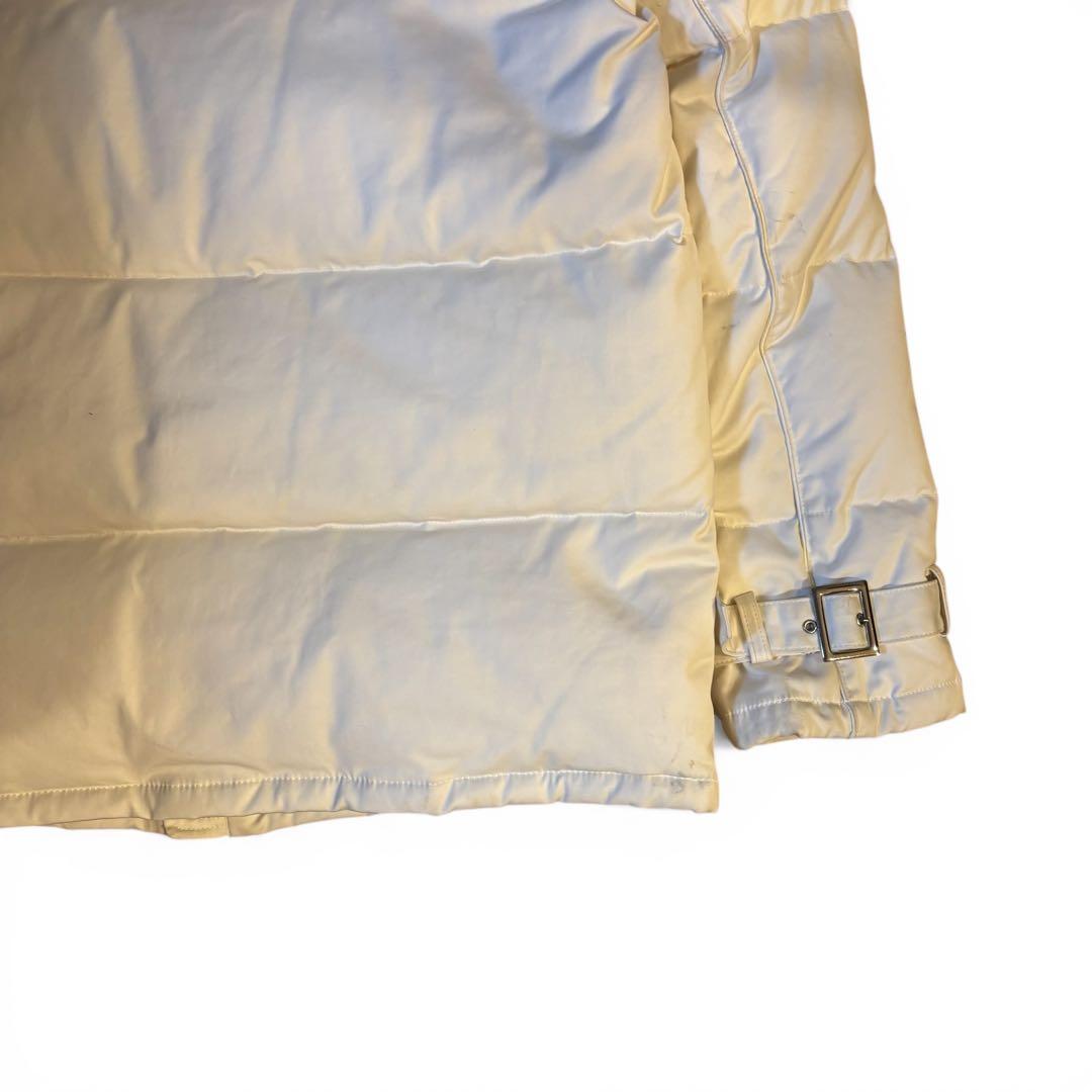 Yohji Yamamoto ダウン リアルファー ヨウジヤマモト ホワイト