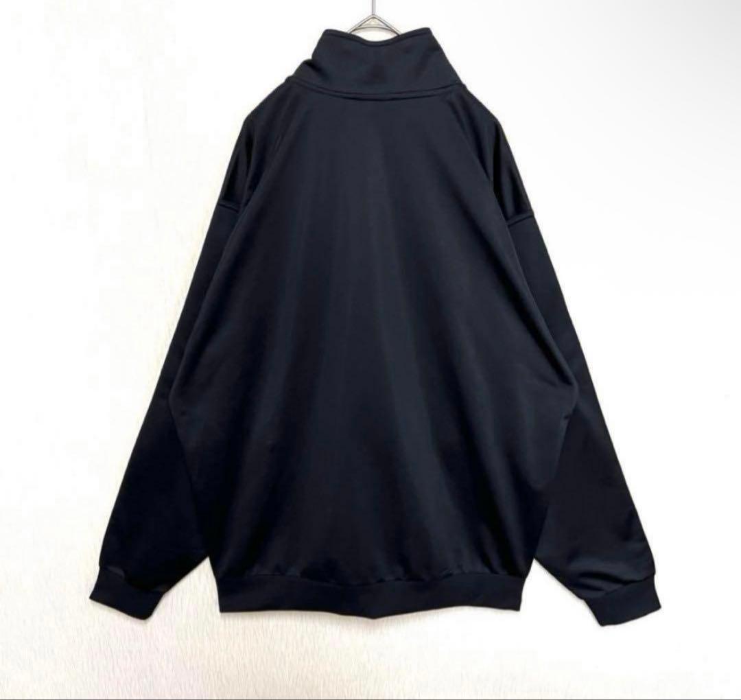 adidasベッケンバウアージャージ 3L相当 黒 古着