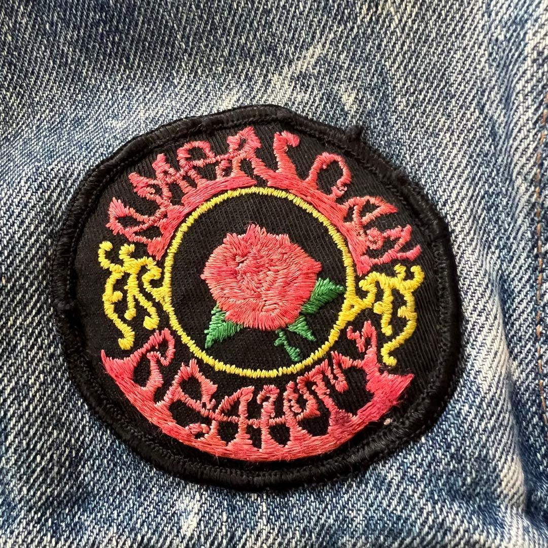 70's/リーバイス/ランチボアジャケット/ワッペン/デニム/42/USA製