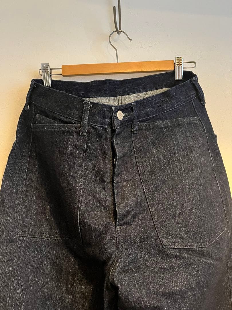 タ*モ様 ordinary fits ダークデニム ワイドパンツ