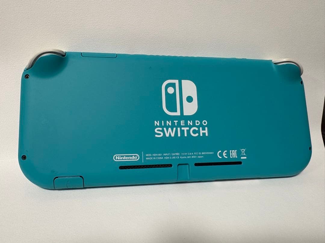 【強化ガラス・ケース付】Nintendo Switch Liteターコイズ 本体
