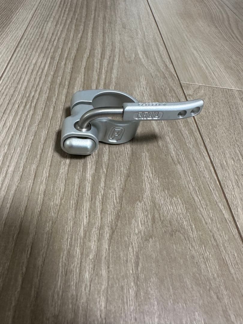 Paul シートポスト　シルバー　31.8mm