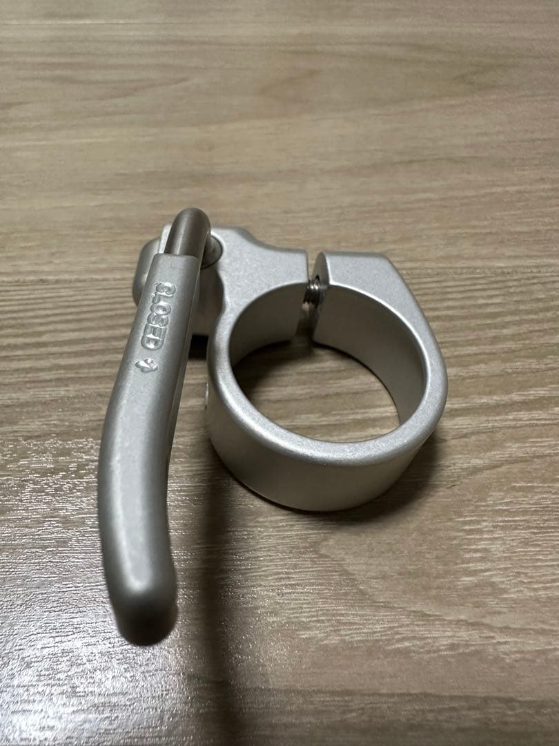 Paul シートポスト　シルバー　31.8mm