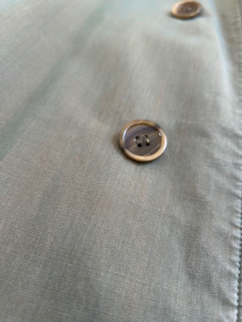 Burberrys 一枚袖 コマンダー2 玉虫色 英国製 ビンテージコート