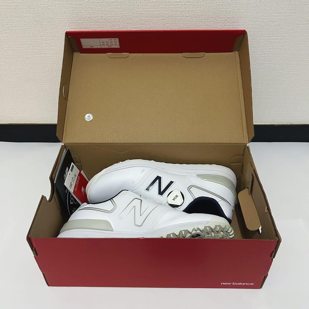 【美品】ニューバランス ゴルフシューズ 24.5