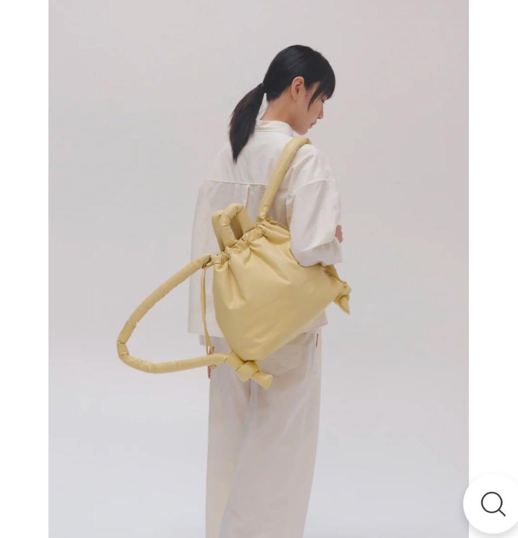 バッグ olend OnaVeganLeatherBag(Butter Yellow)