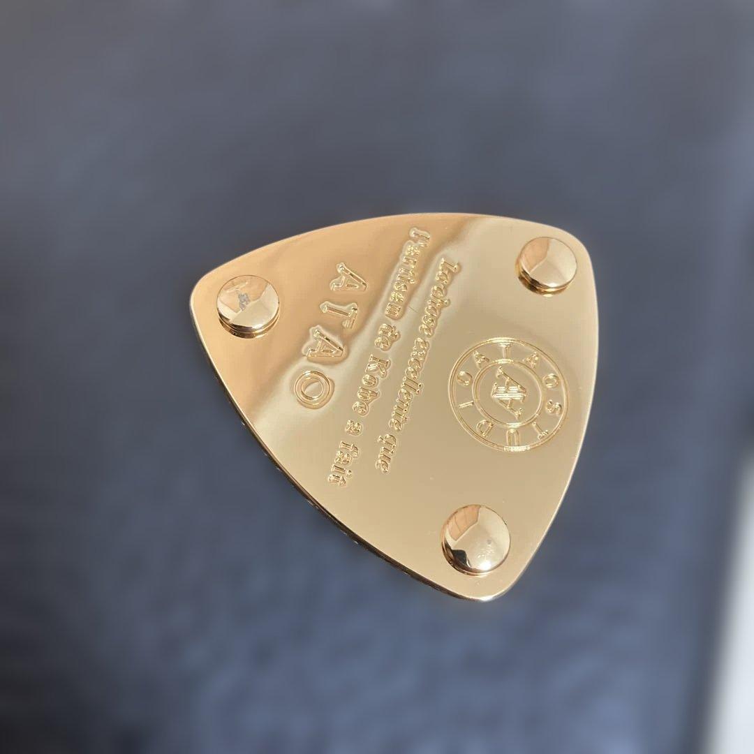 ATAO limoケリー 黒 レザー 長財布