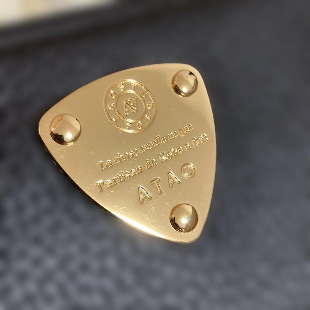 ATAO limoケリー 黒 レザー 長財布