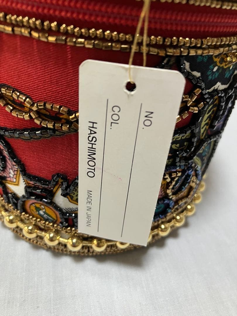 ルミー　はしもと　ビーズバッグ