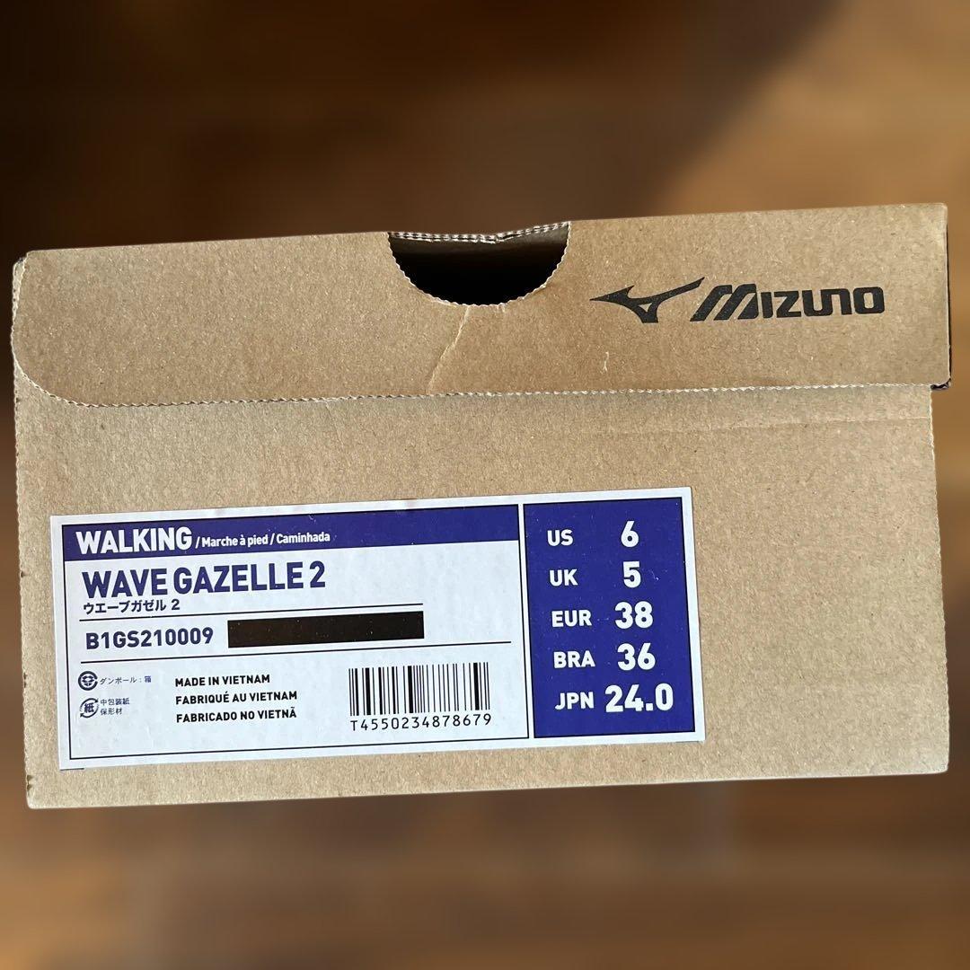 マーガレットハウエル　Mizuno GORE-TEX ウェーブガゼル2 24cm