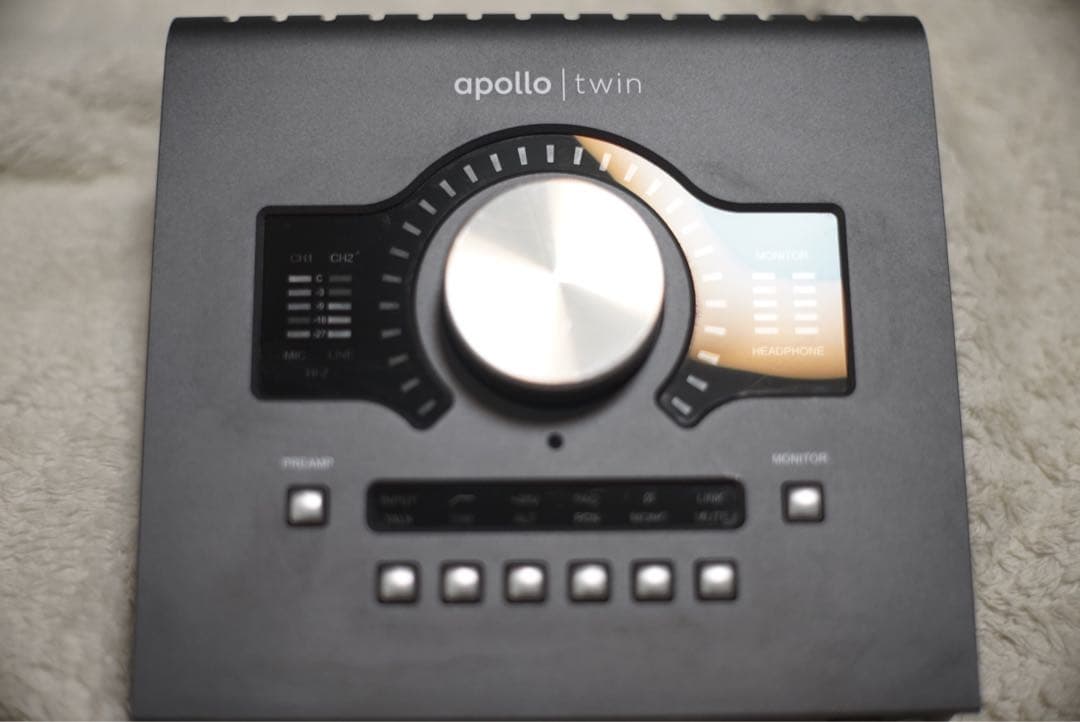 【譲渡設定済み】UAD APOLLO TWIN MKII SOLO +備品