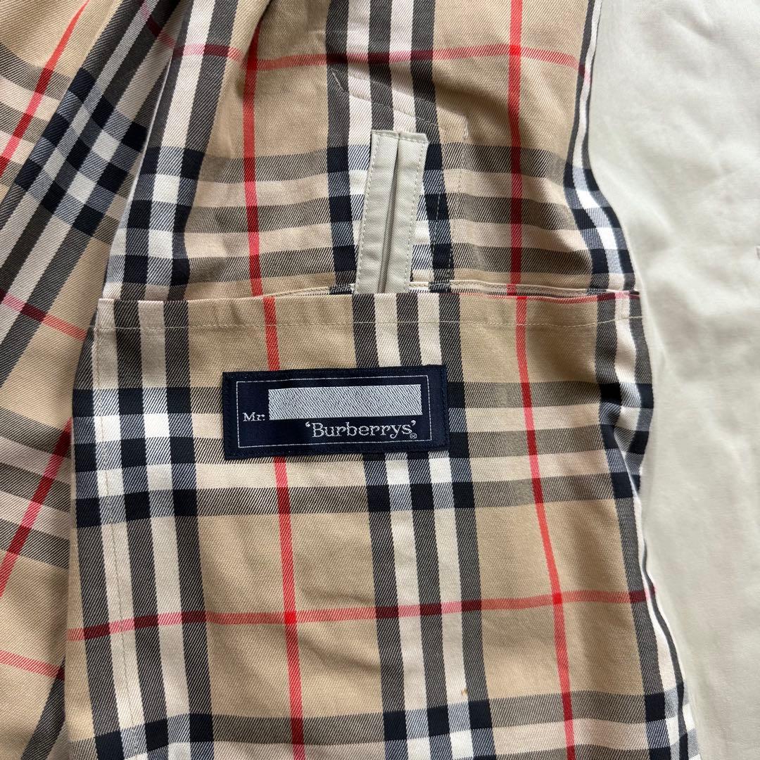 Burberry's ステンカラーコート ノバチェック 比翼 ベージュ