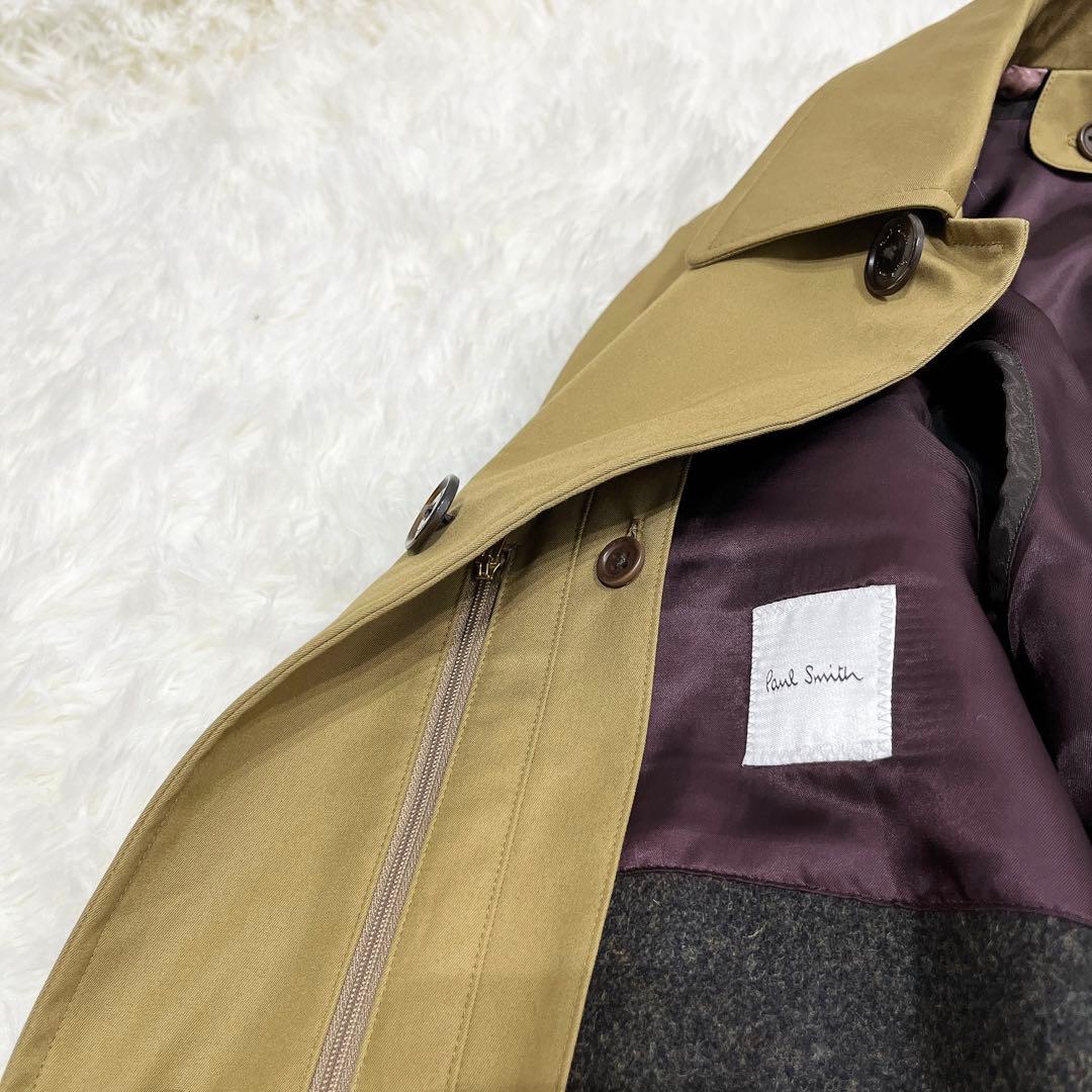 ほぼ未使用✨ ポールスミス ステンカラーコート ライナー ベージュ系