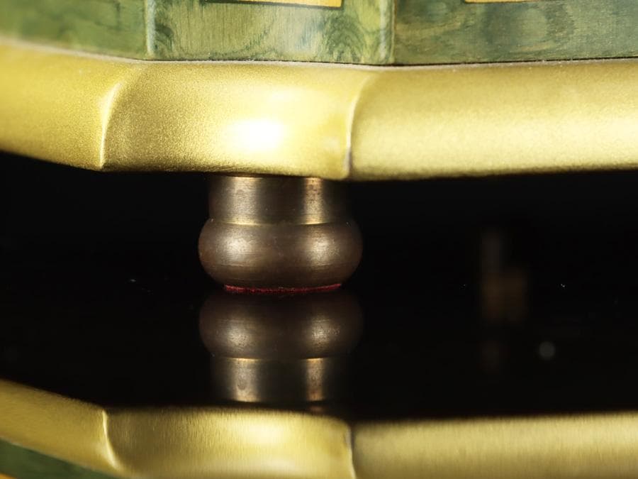 Y2534 リュージュ オルゴール ビバルディ「四季」3曲 72弁 金象嵌 ma