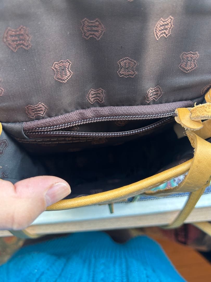 J.W.HULME CO. レザー　ヴィンテージ　美品　タイニーレガシーバッグ