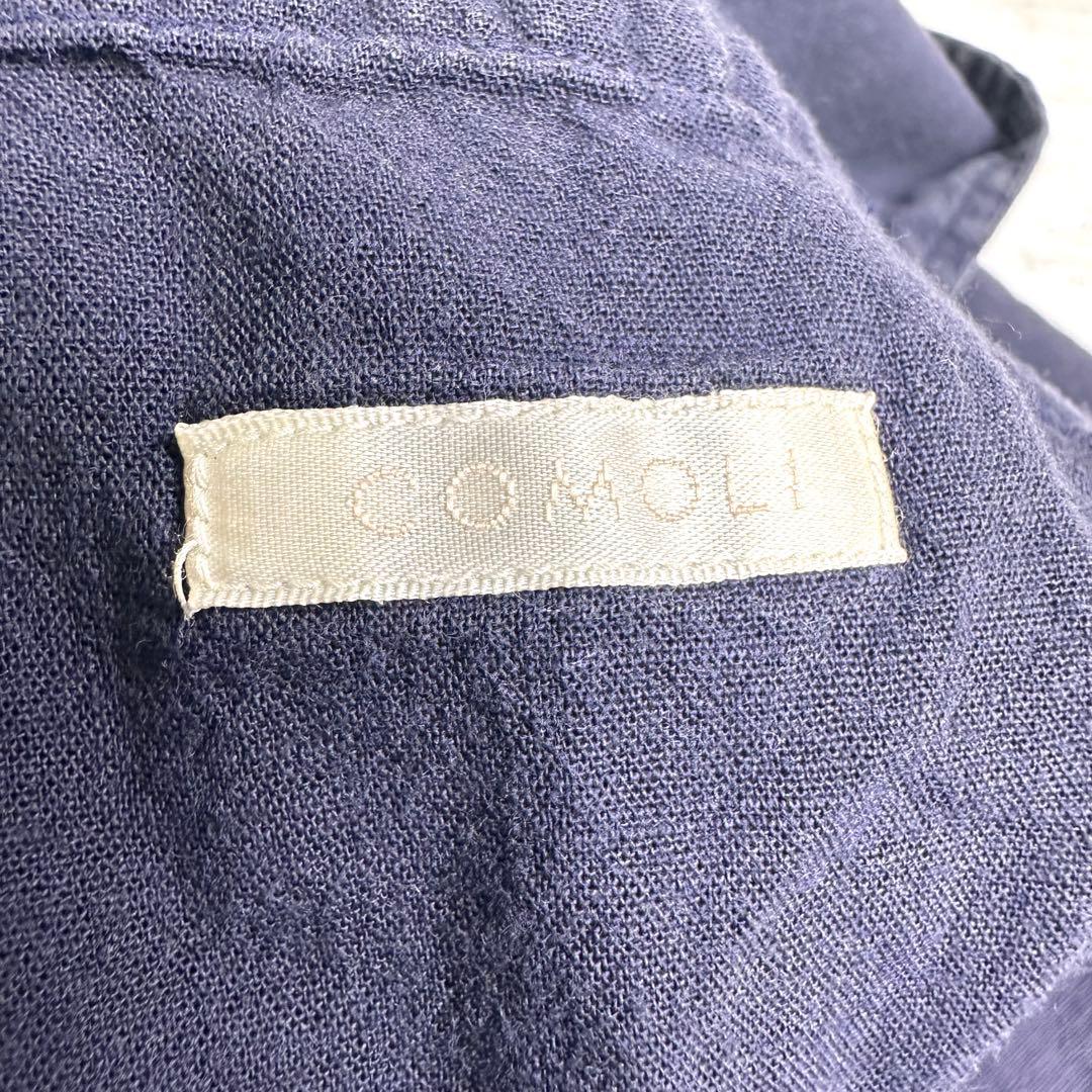 COMOLI 18SS ベタシャン スタンドカラー ジャケット (1)