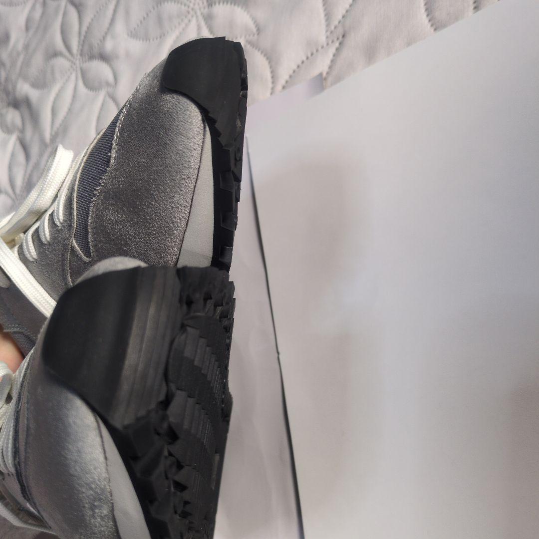 マリークワント　デイジーエンブロコンビ スニーカー　グレー　22.5cm