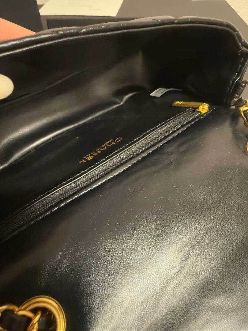 CHANEL キルティング ショルダーバッグ ハートチェーン ノベルティ