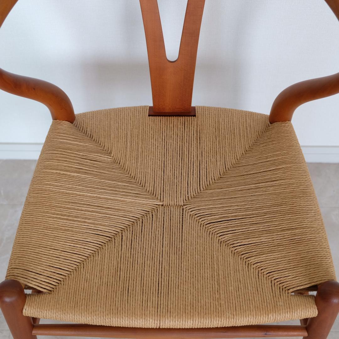 【希少｜美品】ヴィンテージ CH24（Yチェア）チェリーオイル仕上①