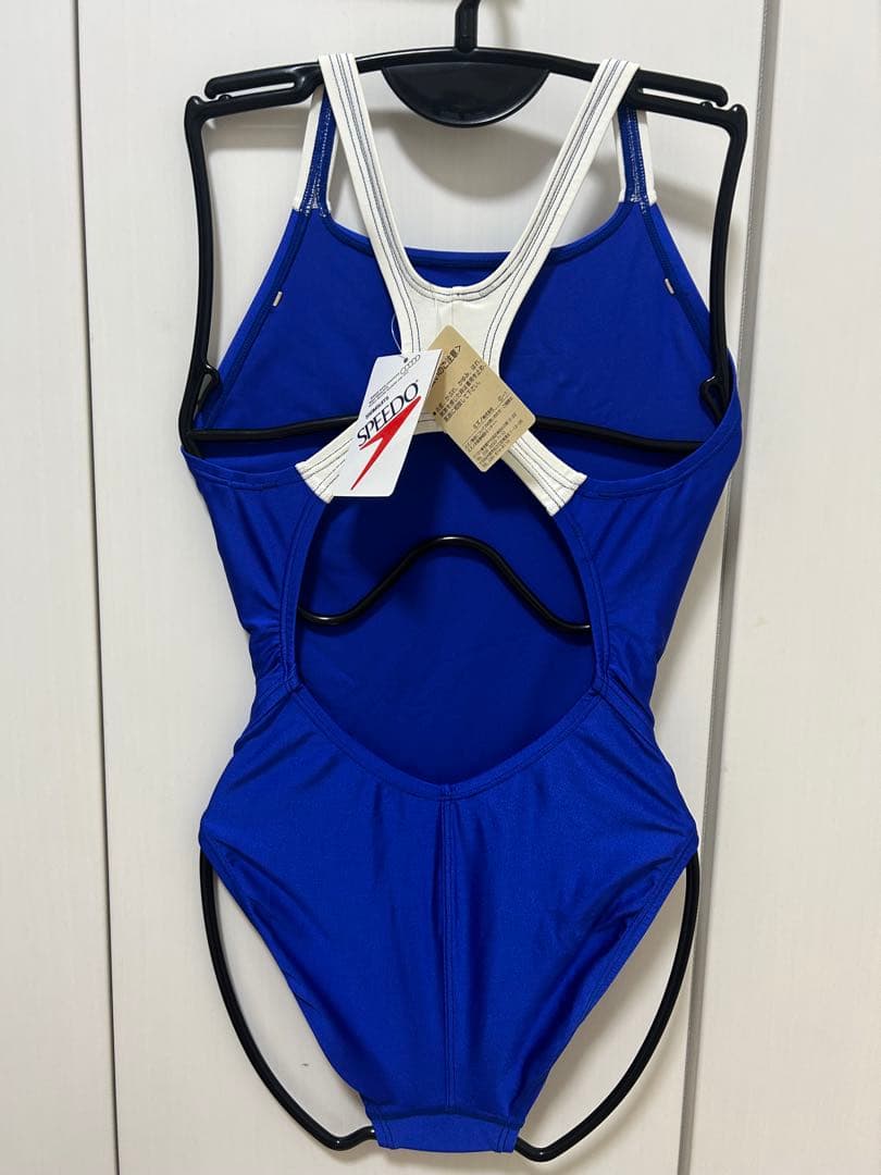 新品未使用 SPEEDO競泳水着 L サファイアホワイト