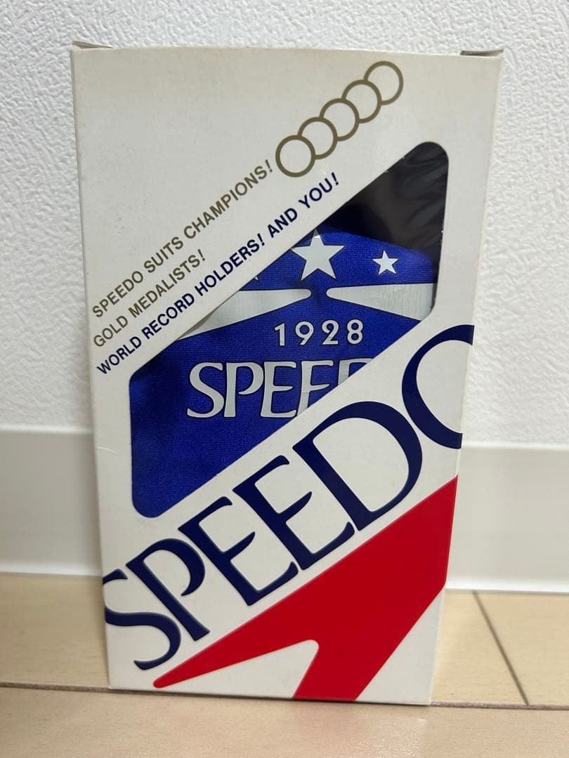 新品未使用 SPEEDO競泳水着 L サファイアホワイト