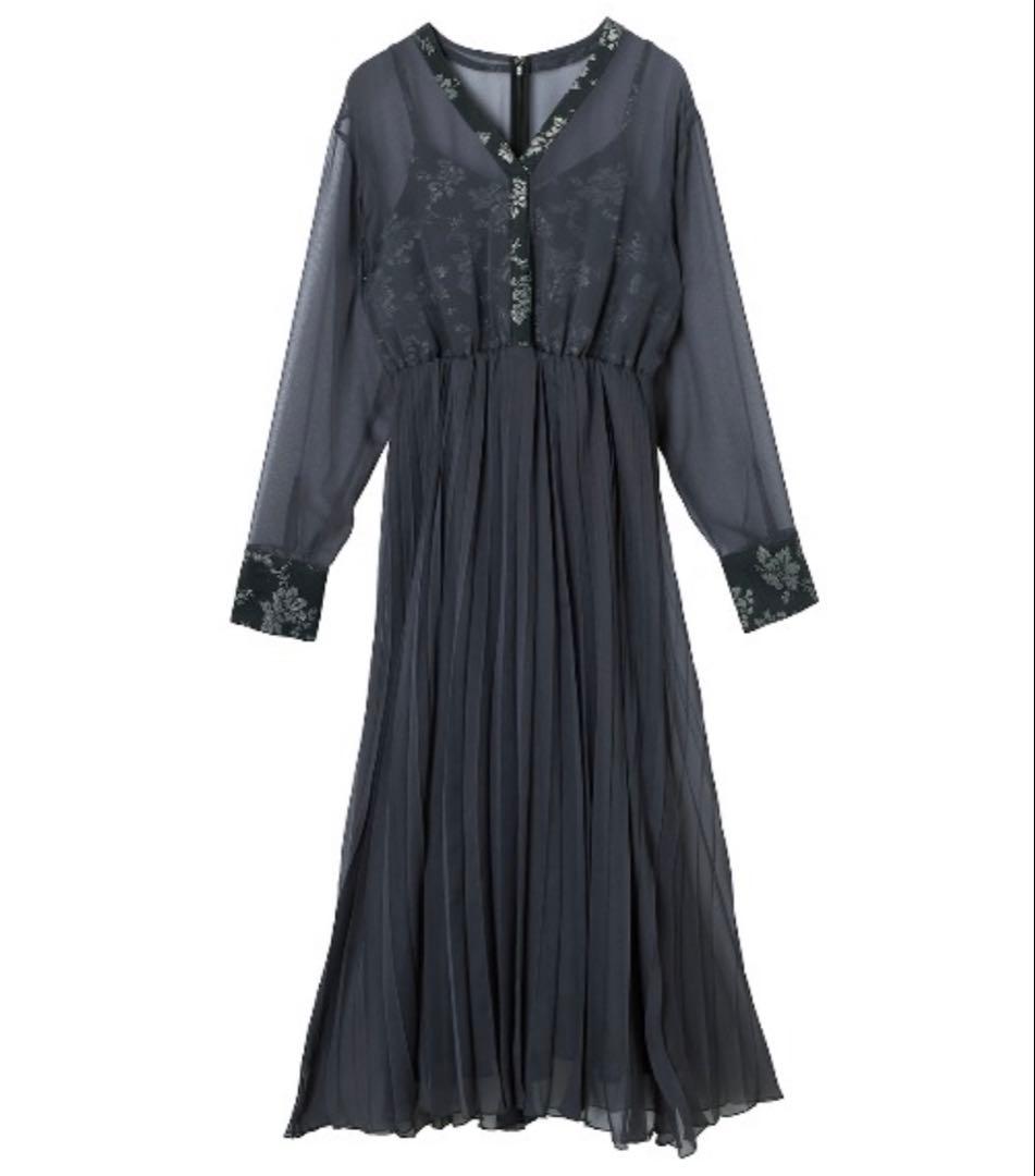 AMERIアメリ ワンピース Mサイズ ブラック スミクロ