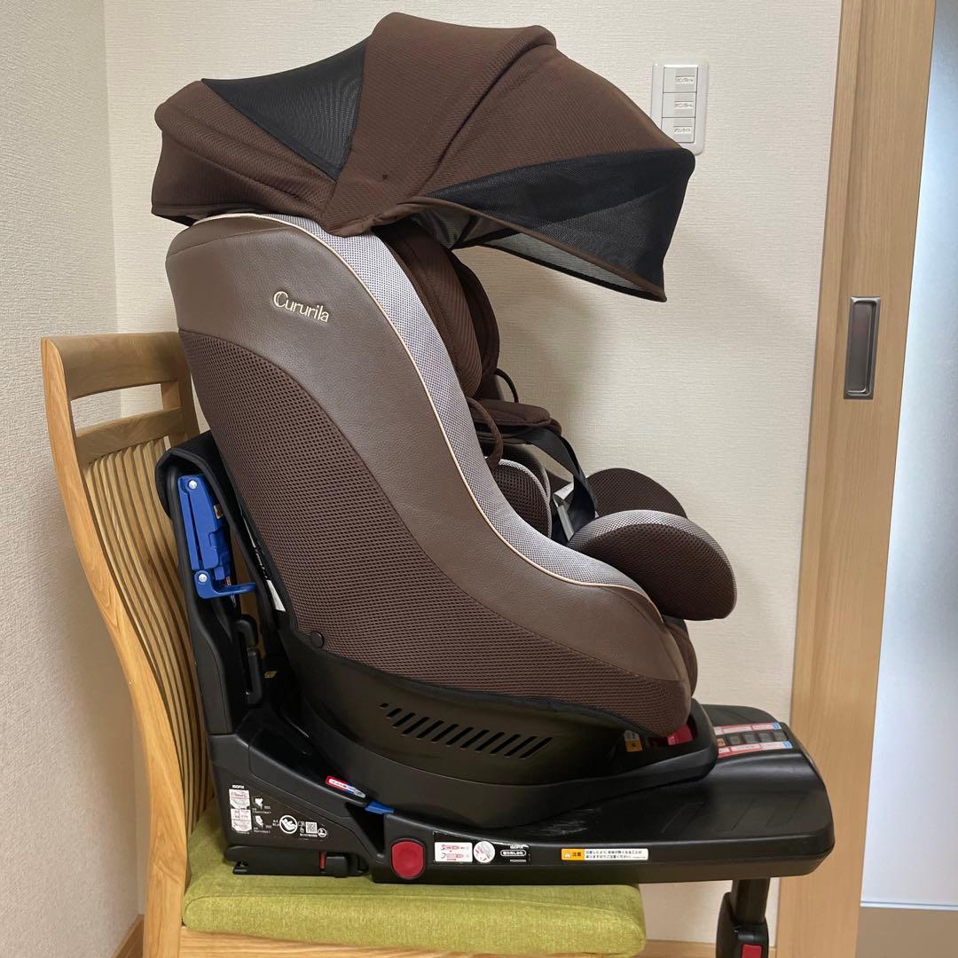 アップリカ クルリラ ISOFIX モアレブラウン BR 93499 - メルカリ