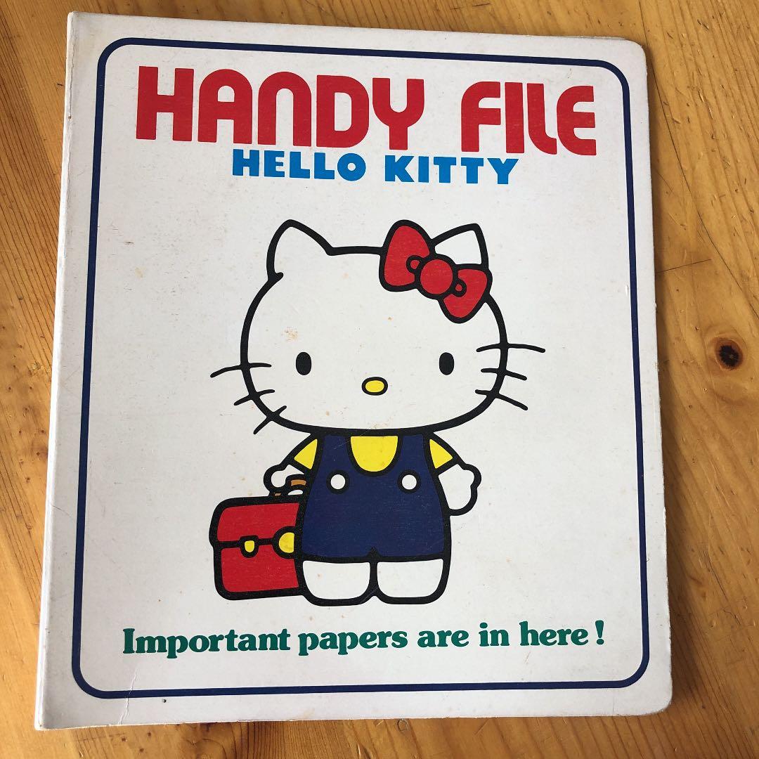 サンリオ＊ハローキティ＊バインダー＊昭和＊レトロ - メルカリ