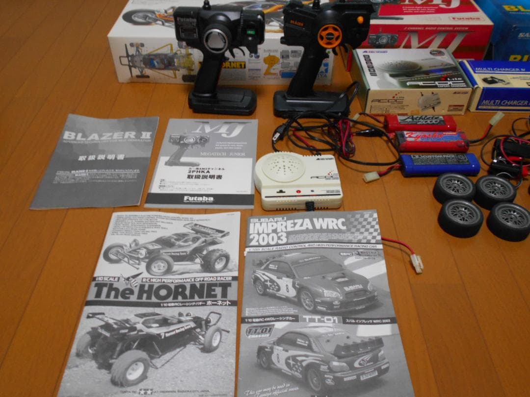 引取限定】 ラジコン タミヤ インプレッサ＆ホーネット 画像全部フルセット