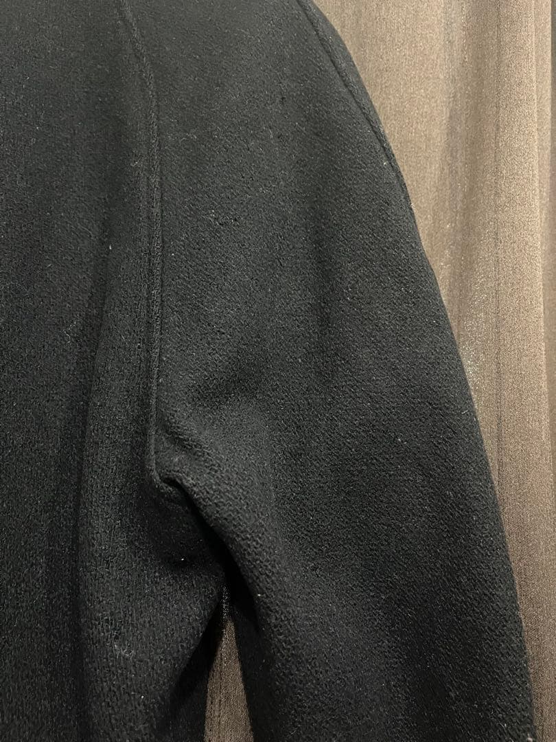 GBさま専用】スタジャン ヴィンテージ 襟 ブラック 黒 スナップボタン