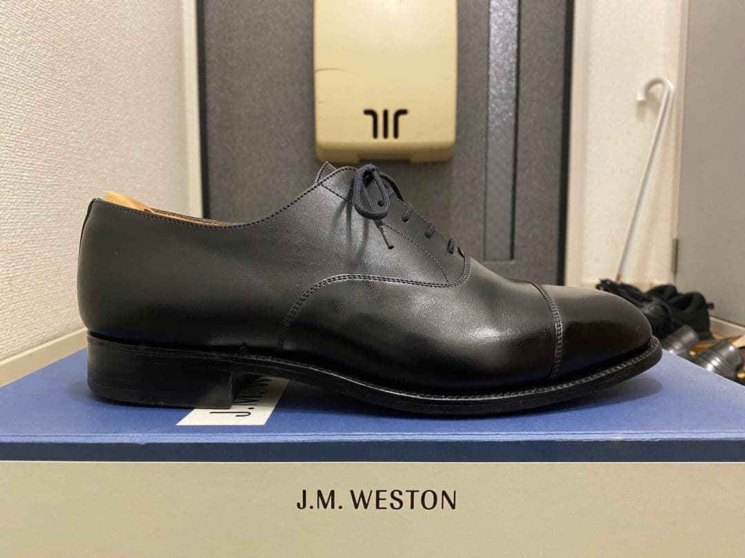 靴 J.M.WESTON / 300 / Cap toe oxford / 6.5F