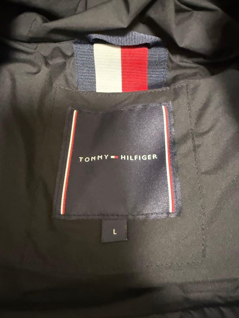 【美品】 正規店　ブラックダウンジャケット　Lサイズ