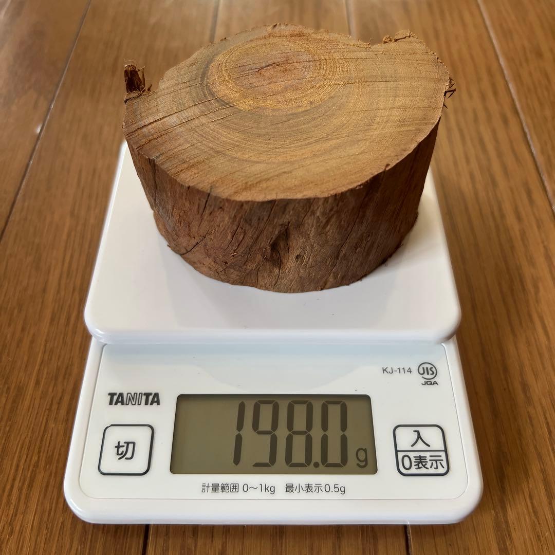 香木 白檀 約198g 鑑定済 お香 リラクゼーション