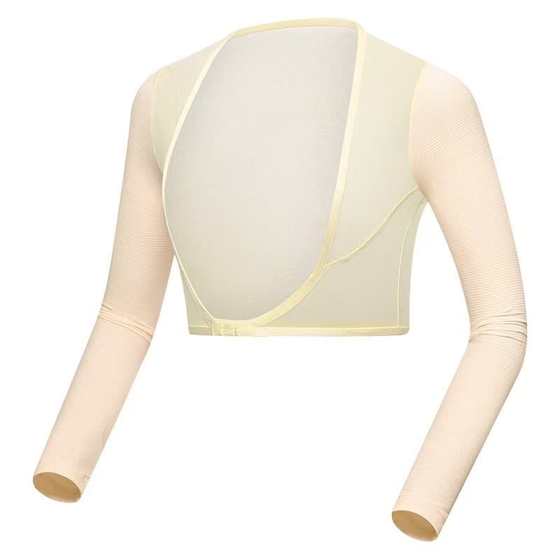 新品　未使用品　ゴルフウェア ゴルフインナー 夏日焼け対策 日焼け防止　ベージュ