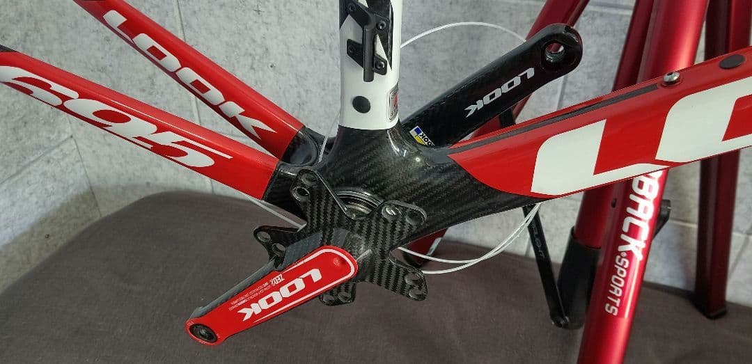 中古 2011 LOOK695 フレームセット Mサイズ コフィディスカラー - メルカリ