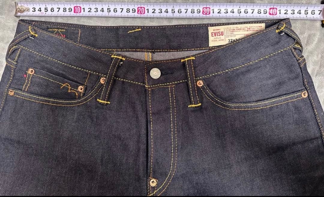 EVISU ダークデニム ジーンズ 32X34