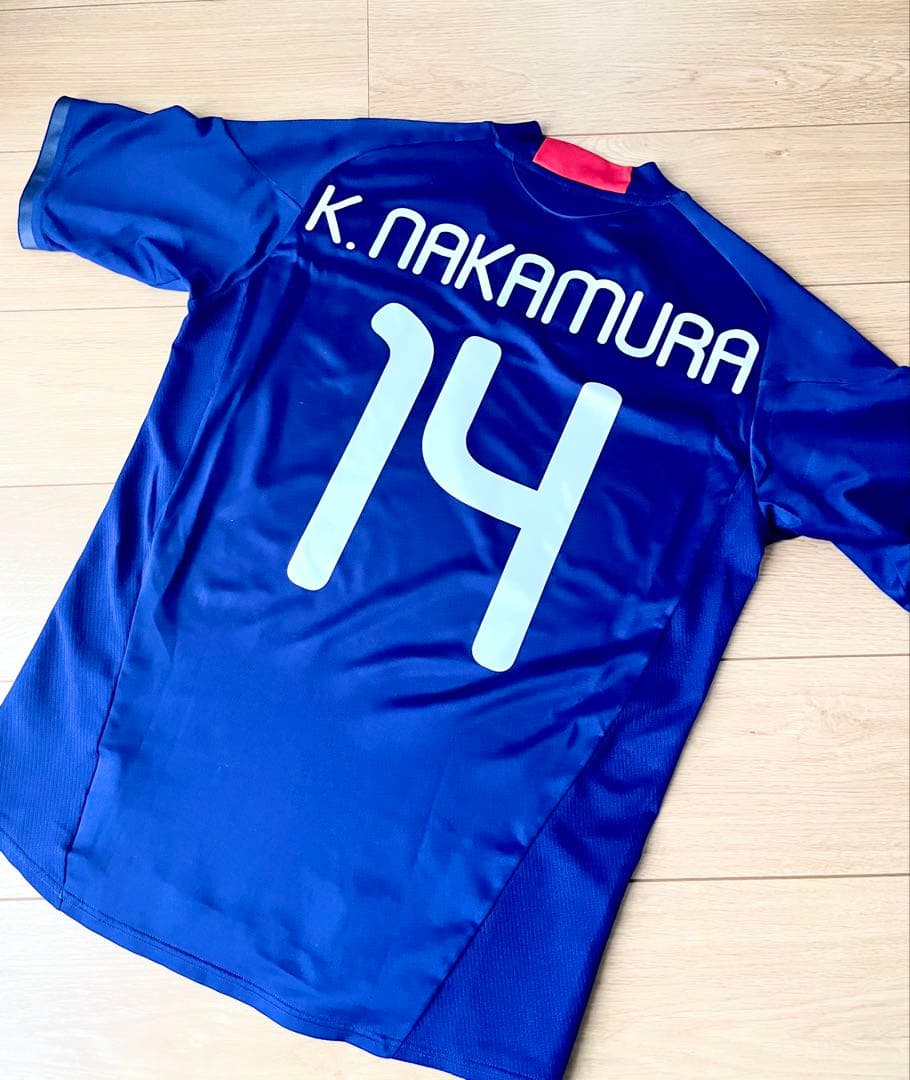 adidas 2010年 南ア W杯 日本代表 ユニフォーム 中村憲剛 14番