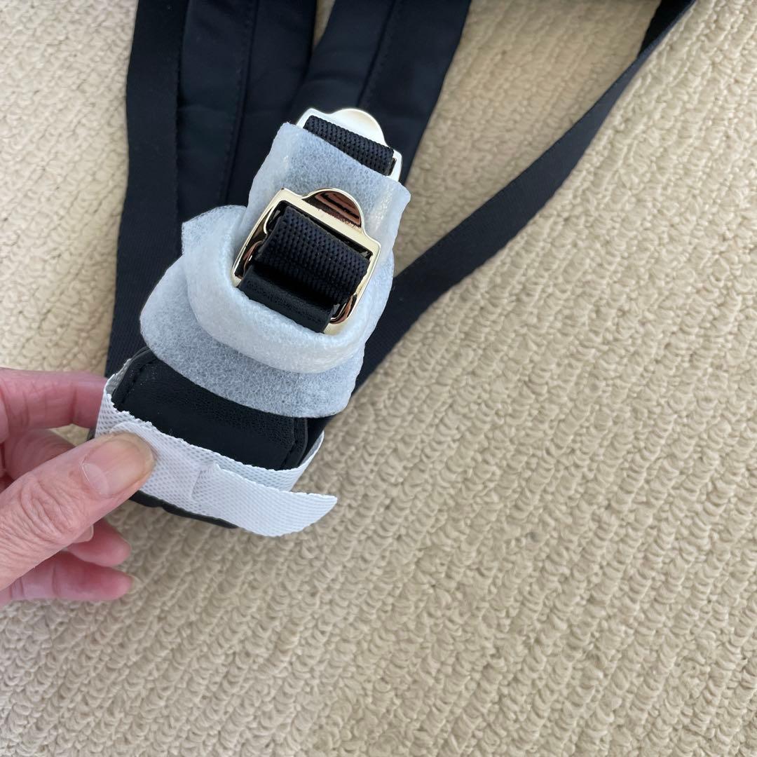 新品未使用アニエスbブラックナイロンリュック