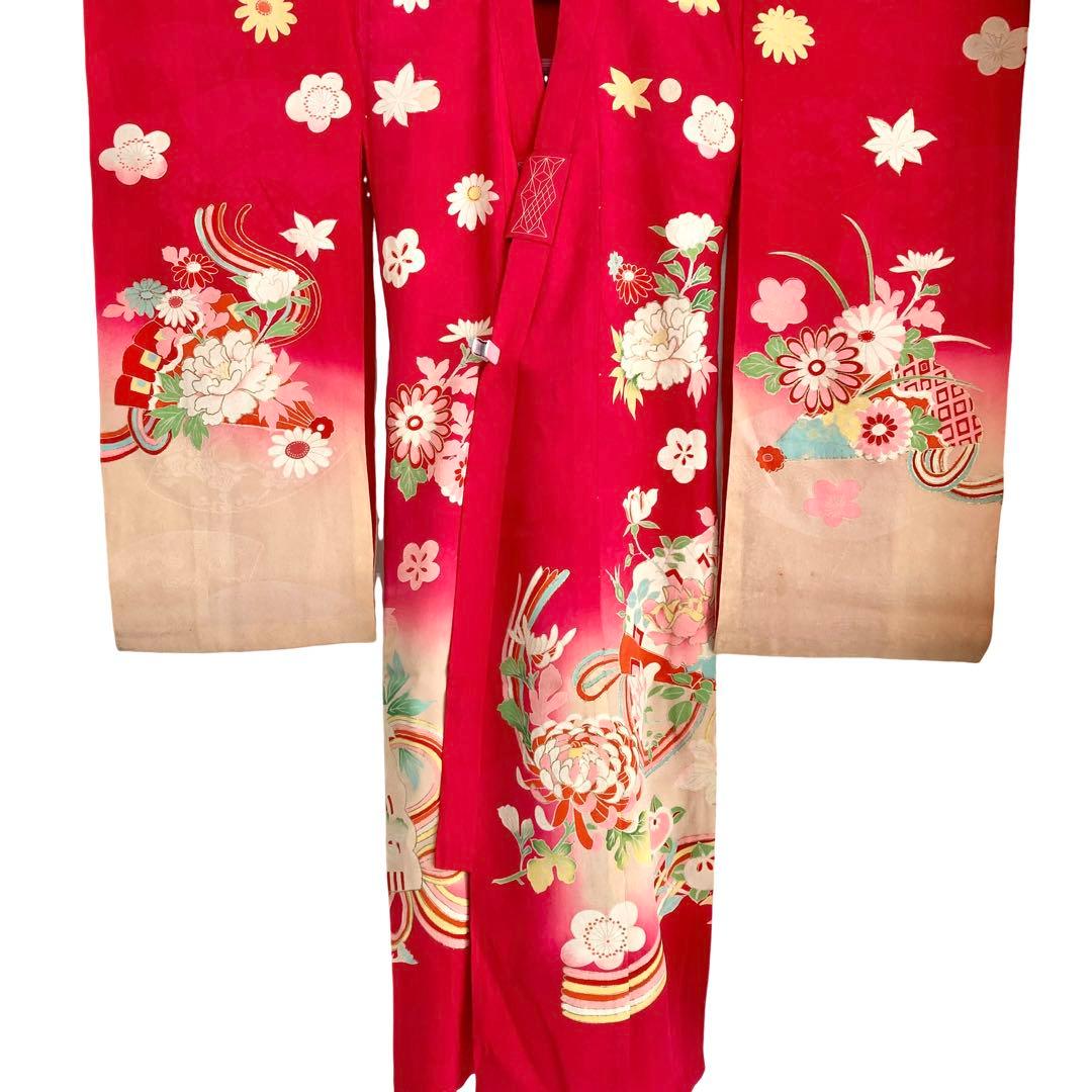 アンティーク　女の子　子供着物　NO6