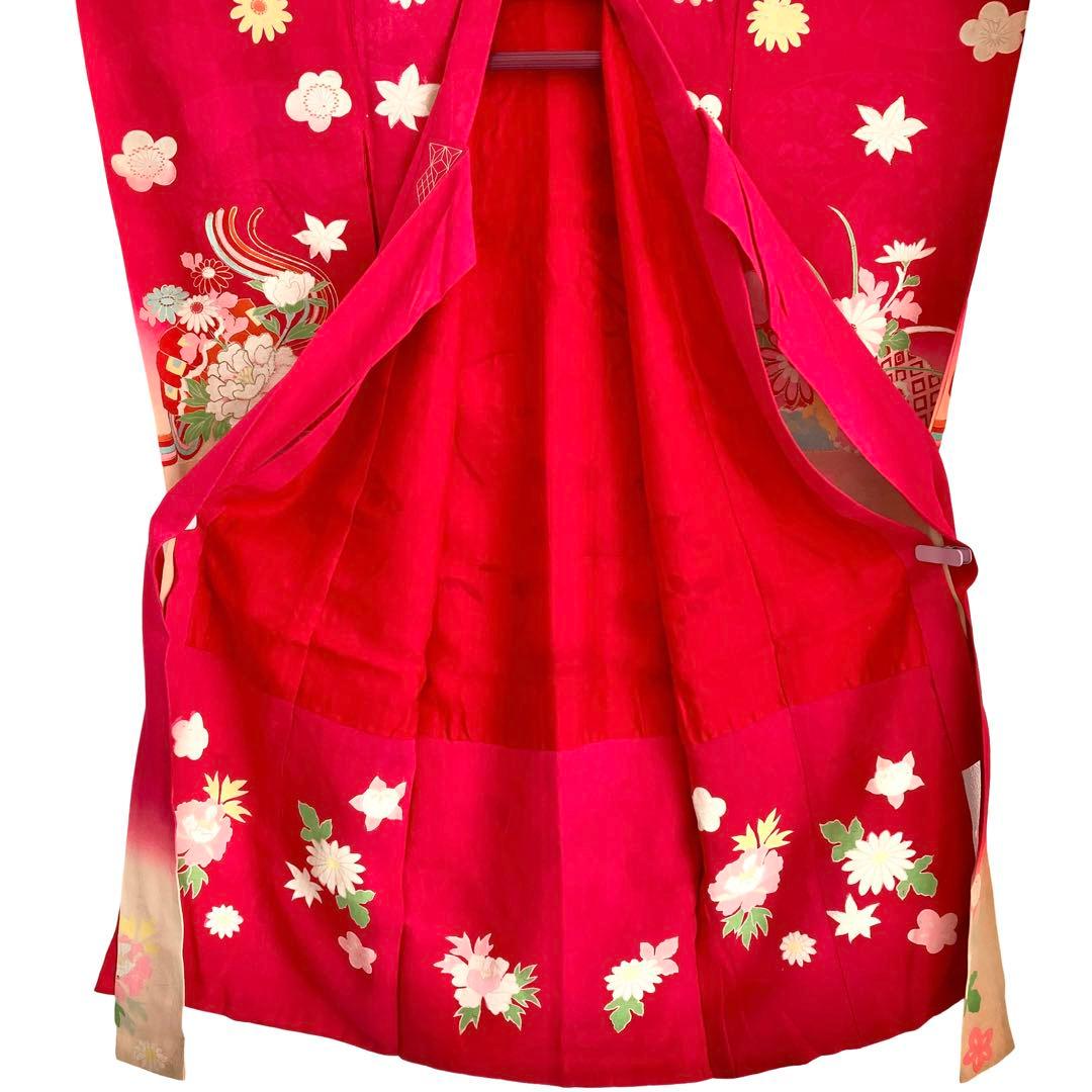 アンティーク　女の子　子供着物　NO6