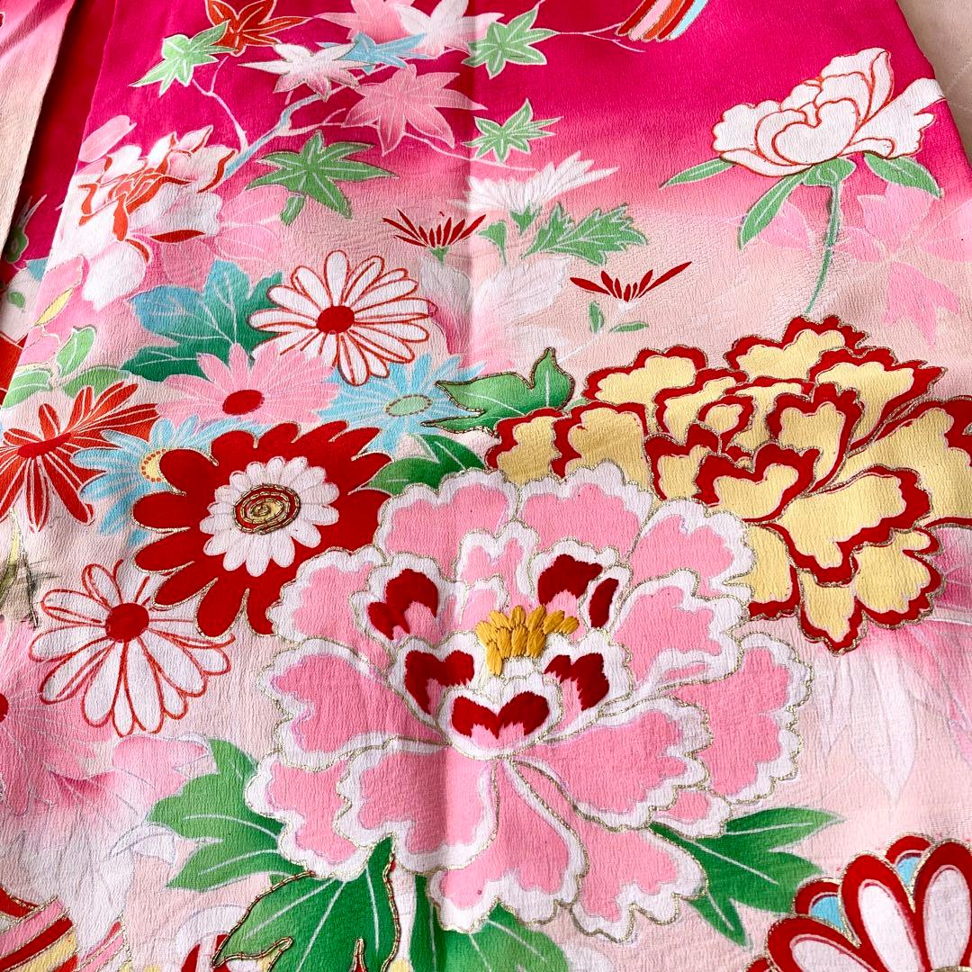 アンティーク　女の子　子供着物　NO6