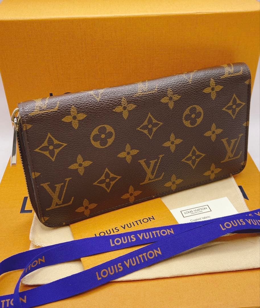 【SSS美品】LOUIS VUITTON モノグラム ジッピーウォレット☆保管品
