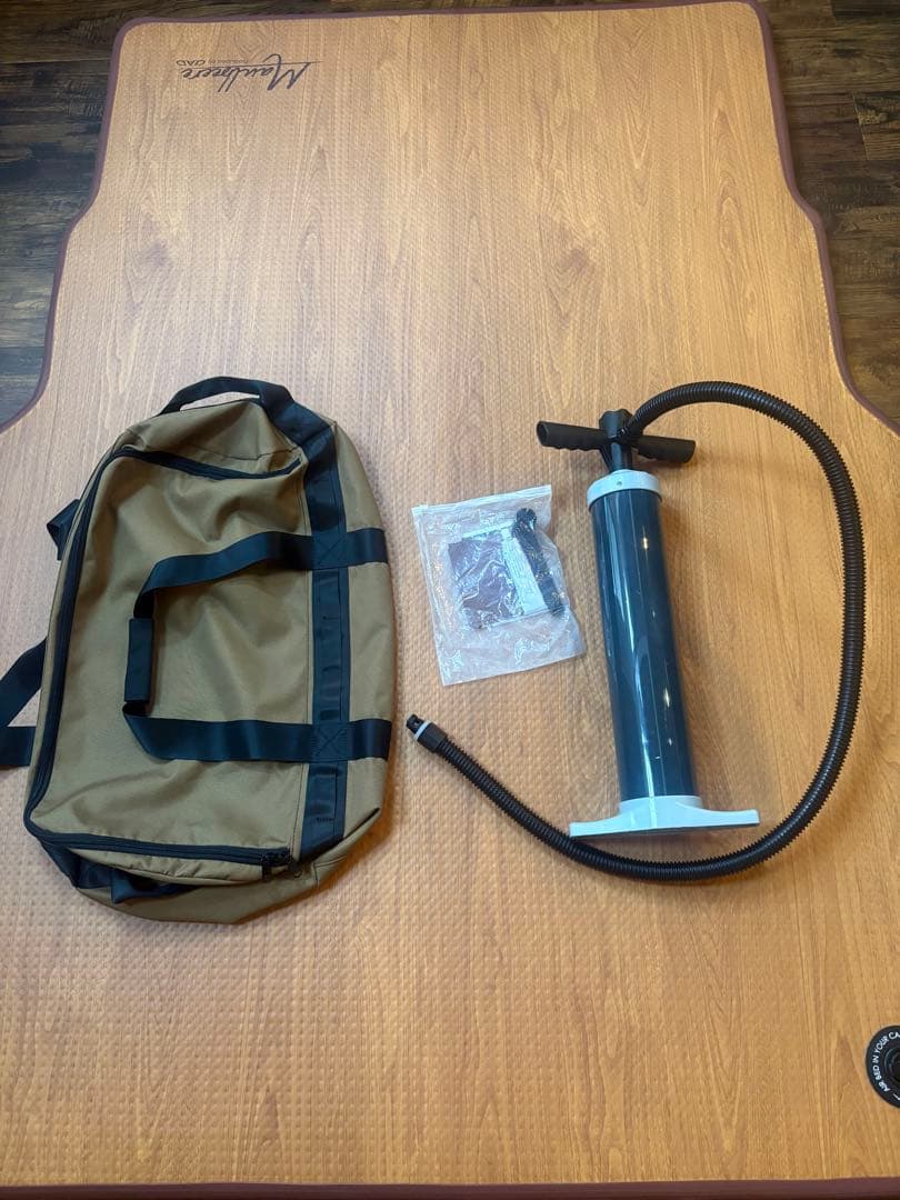 マルビーレ （MAULBEERE）車中泊ベッドマット 茶木目 デリカd5